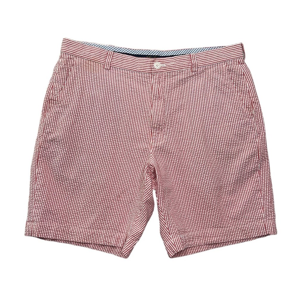 Brooks Brothers Men's Genuine Seersucker Bermuda Shorts